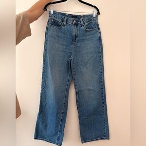 Uniqlo Medium Blue Straight Leg Women's Jeans